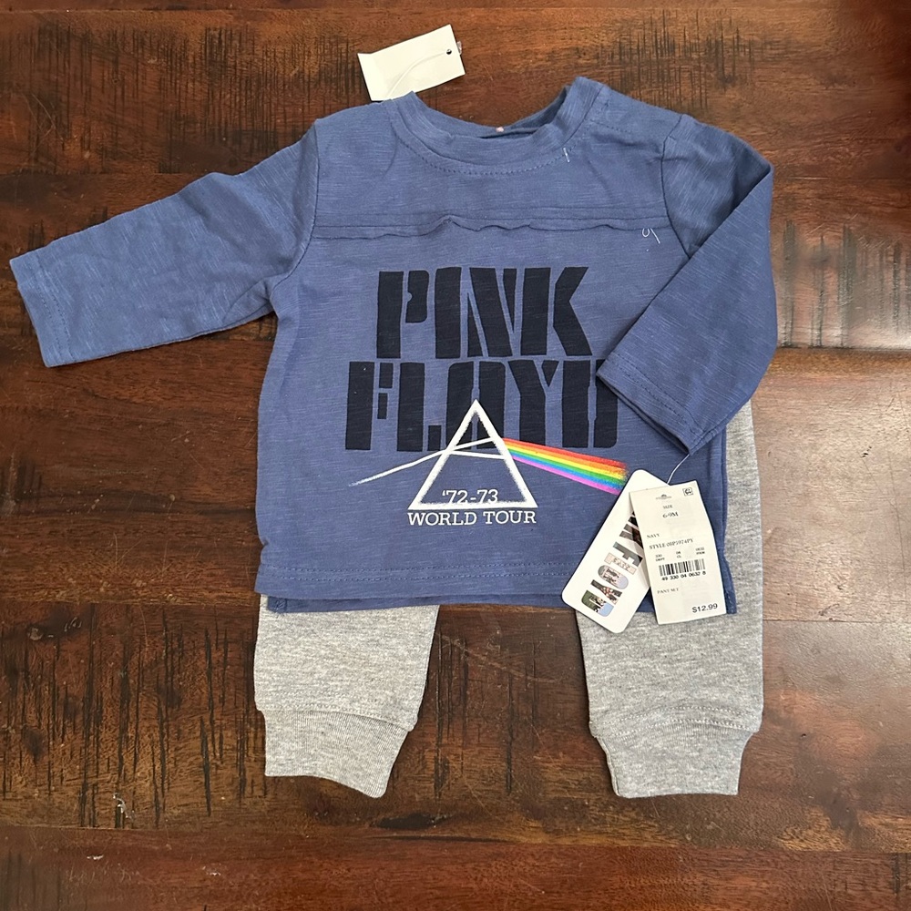 Pink Floyd baby boy set